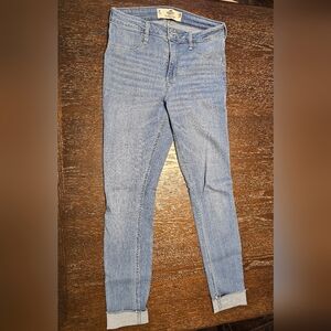 Hollister Blue Skinny Jeans 7R